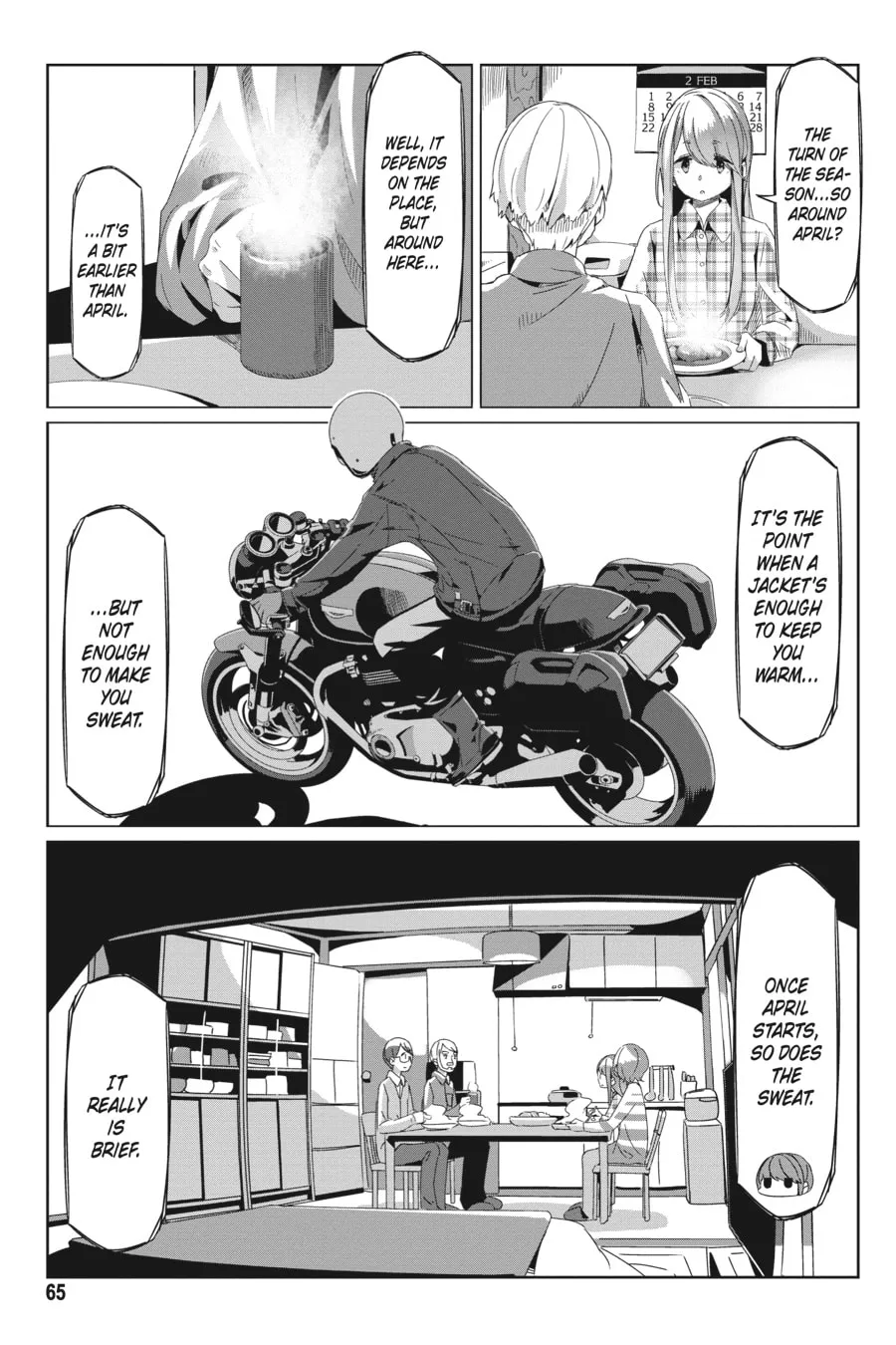 Read Laid-Back Camp chapter 66 image 10 on Lezhin