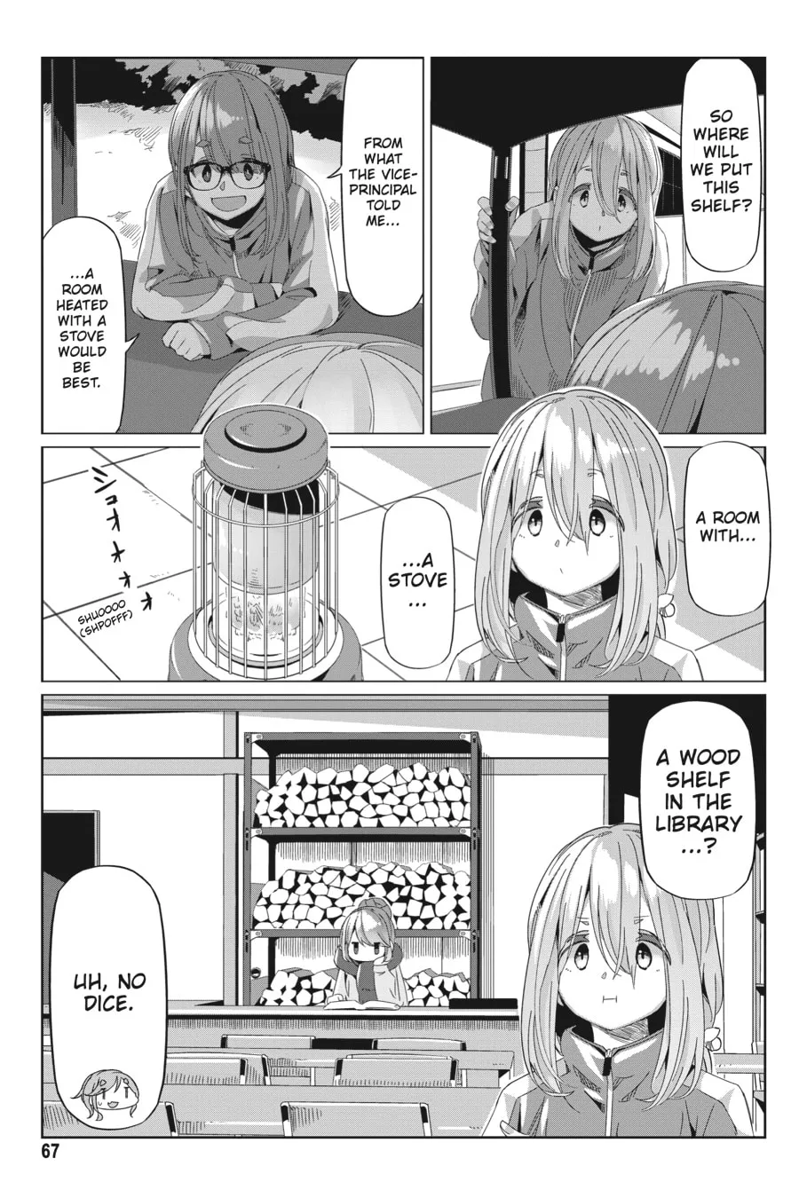 Read Laid-Back Camp chapter 66 image 12 on Lezhin