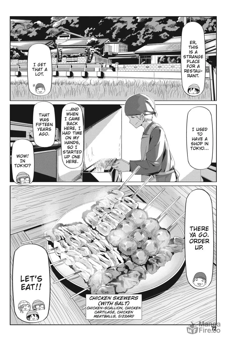 Read Laid-Back Camp chapter 66 image 17 on Lezhin