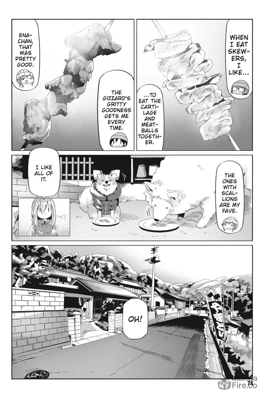 Read Laid-Back Camp chapter 66 image 19 on Lezhin