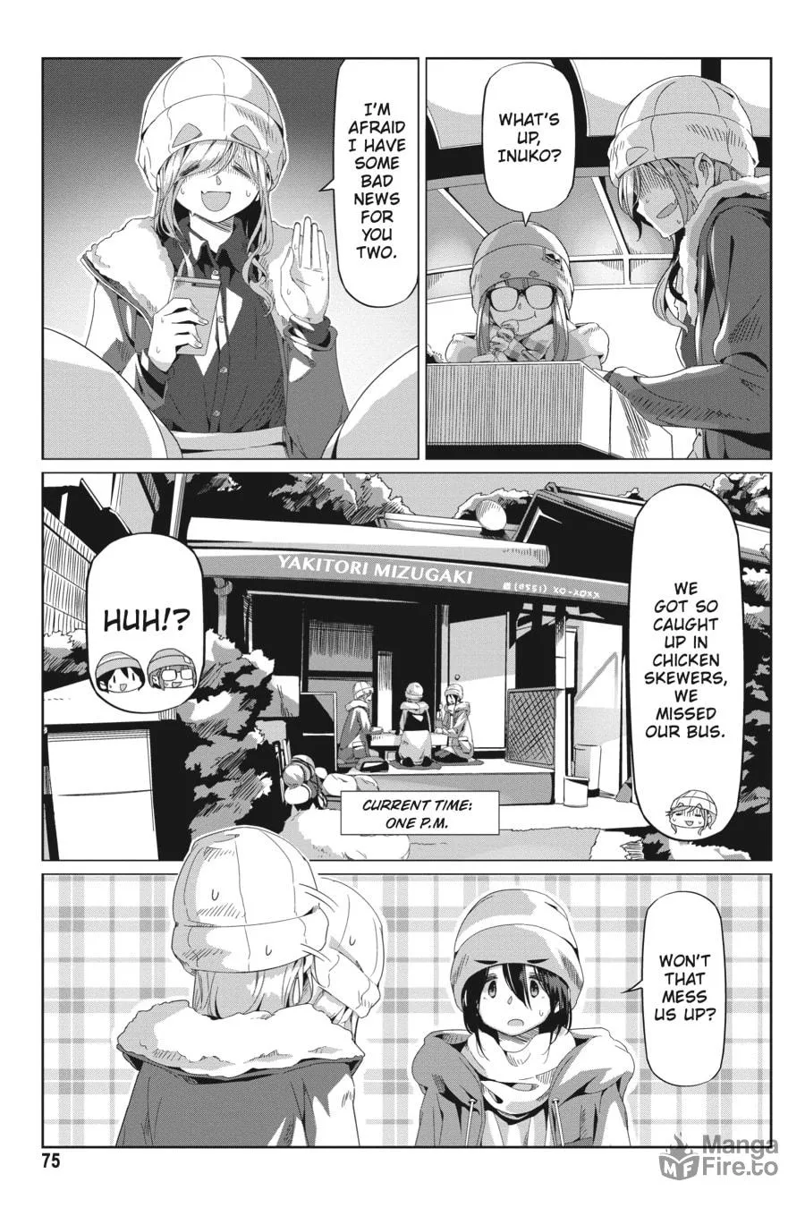 Read Laid-Back Camp chapter 66 image 20 on Lezhin