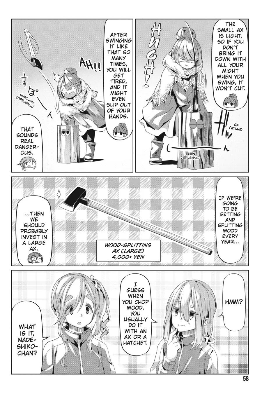 Read Laid-Back Camp chapter 66 image 3 on Lezhin