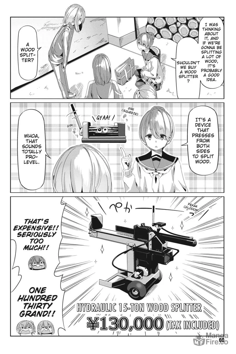 Read Laid-Back Camp chapter 66 image 5 on Lezhin