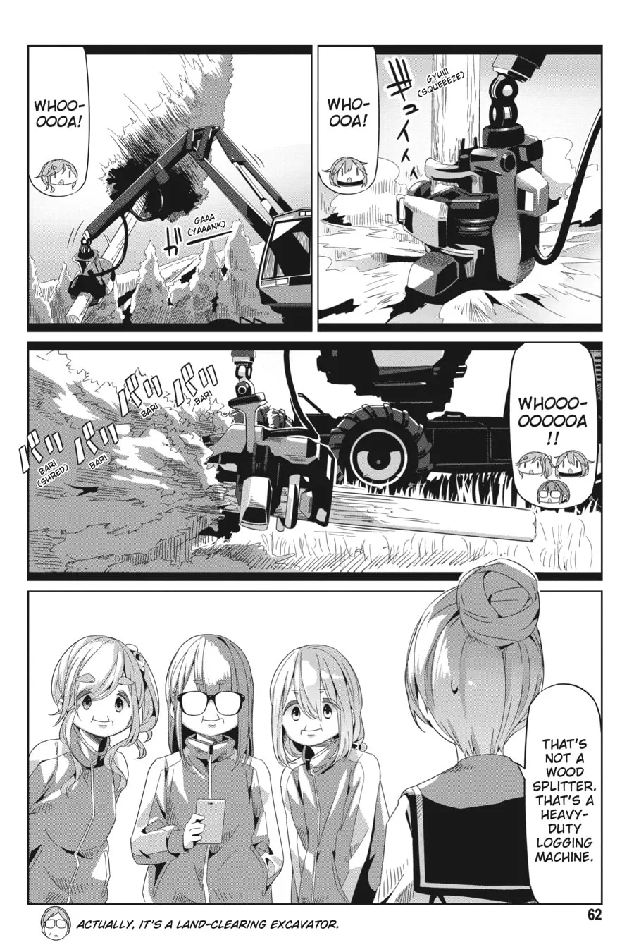 Read Laid-Back Camp chapter 66 image 7 on Lezhin