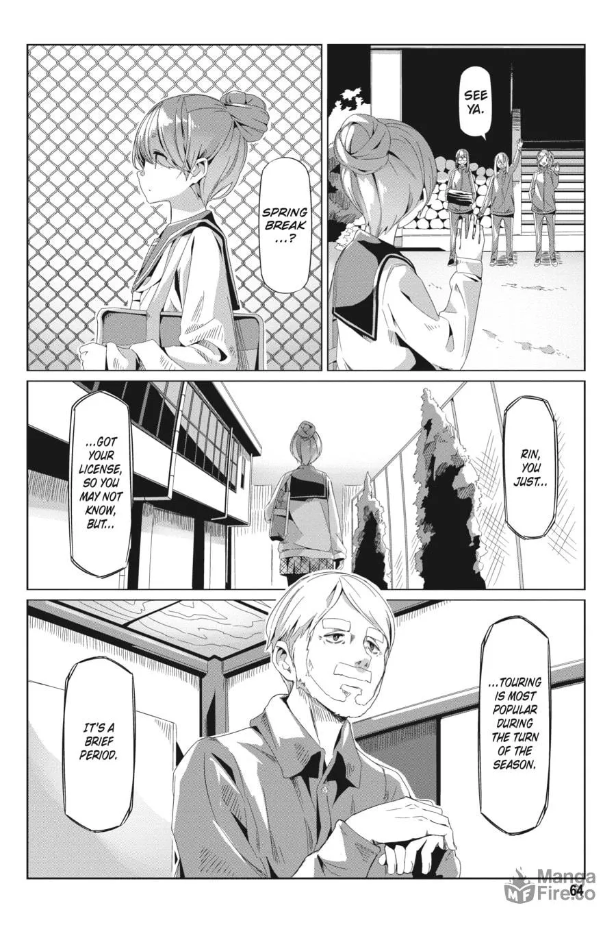 Read Laid-Back Camp chapter 66 image 9 on Lezhin