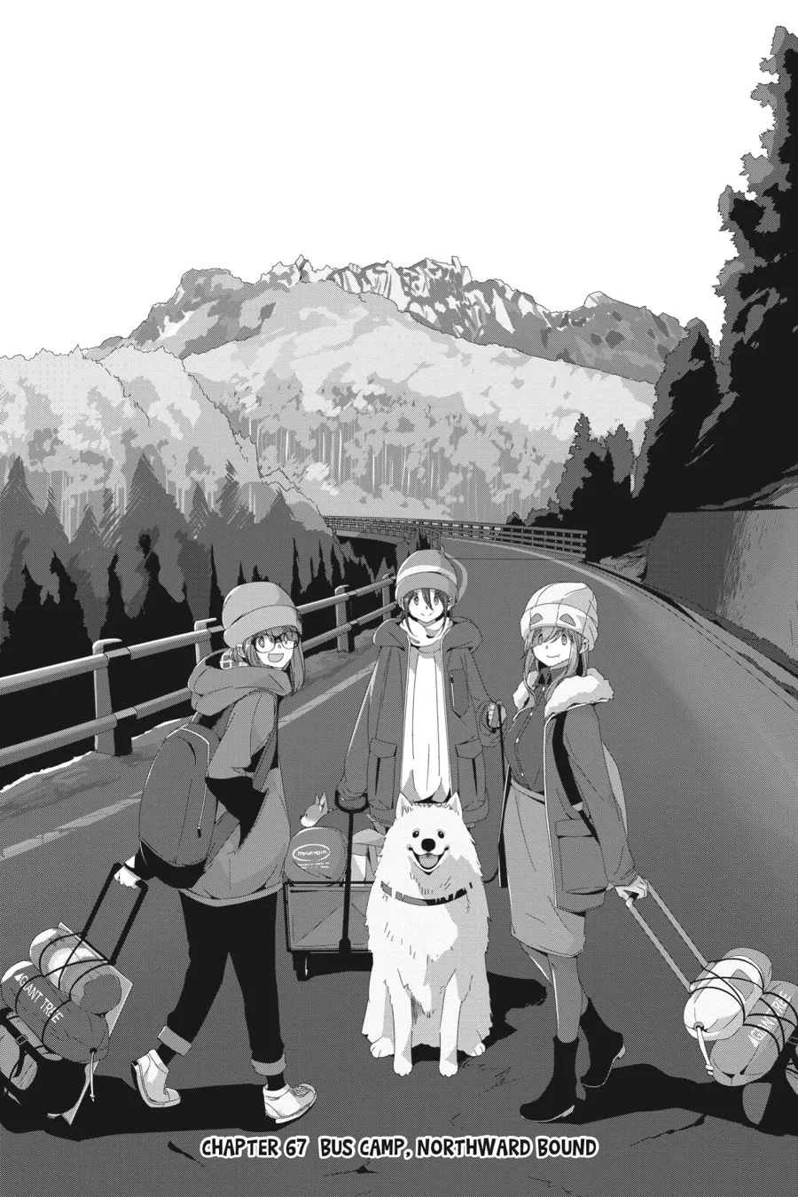 Read Laid-Back Camp chapter 67 image 1 on Lezhin