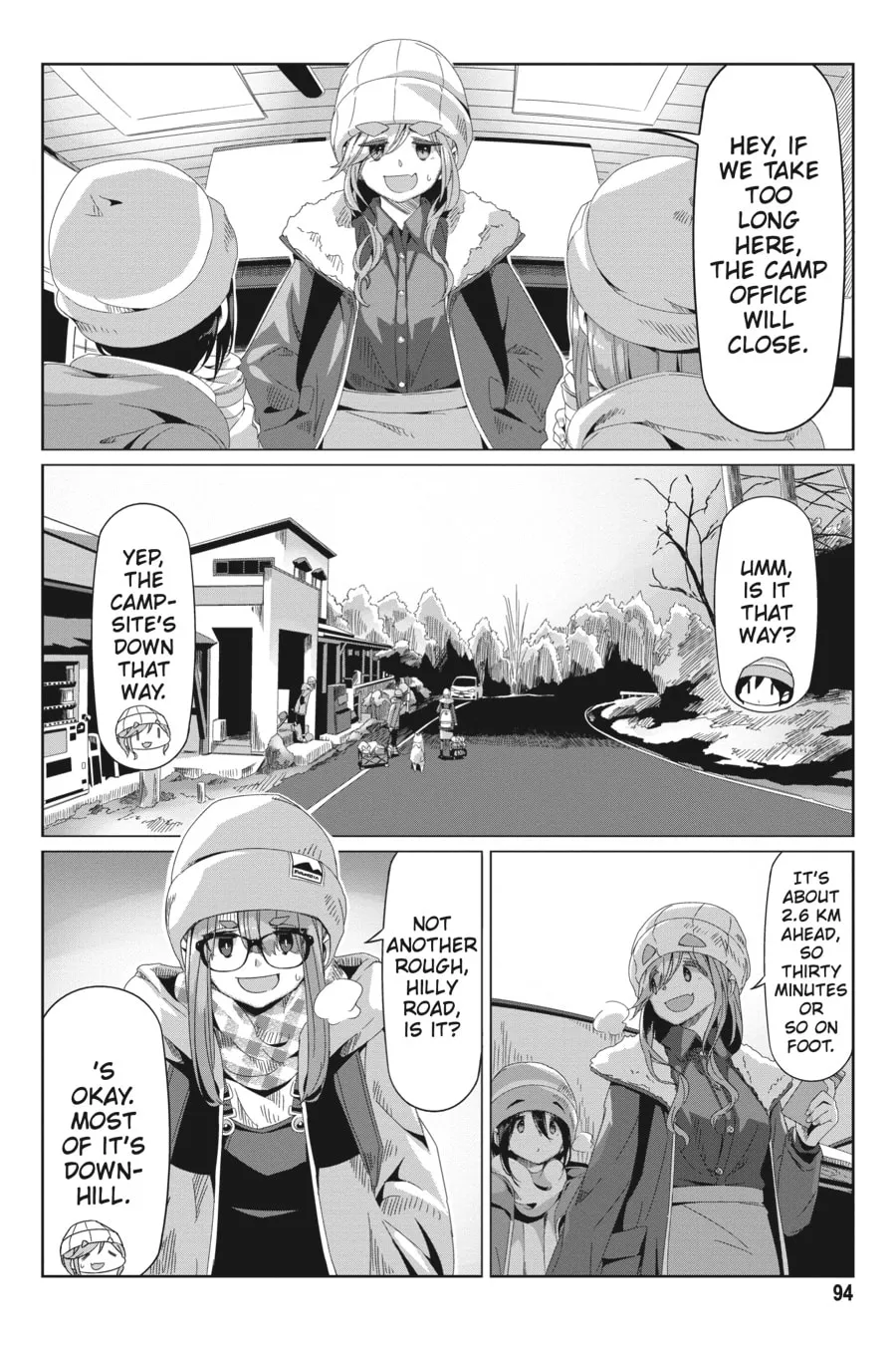 Read Laid-Back Camp chapter 67 image 13 on Lezhin