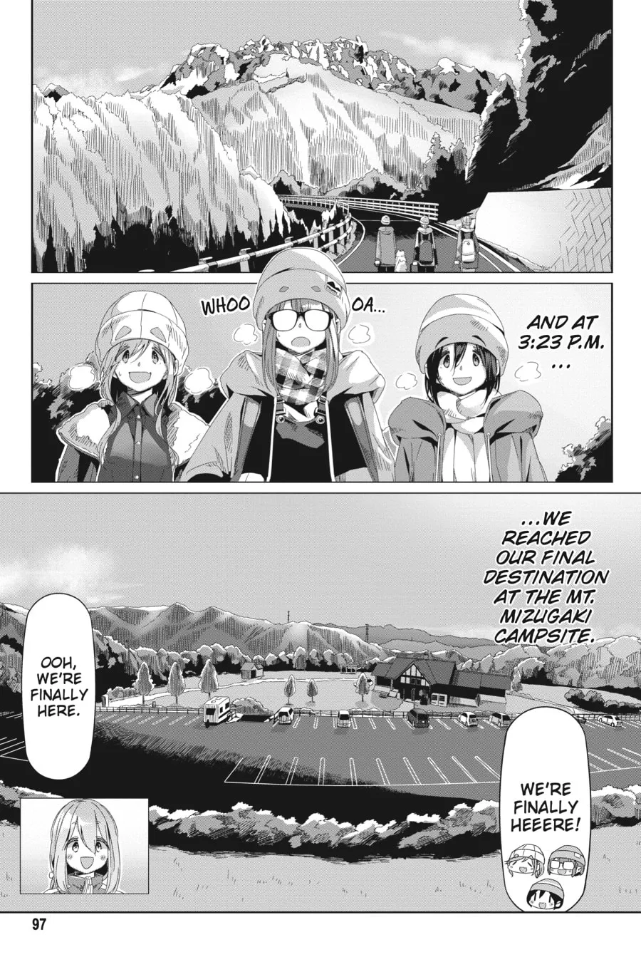 Read Laid-Back Camp chapter 67 image 16 on Lezhin