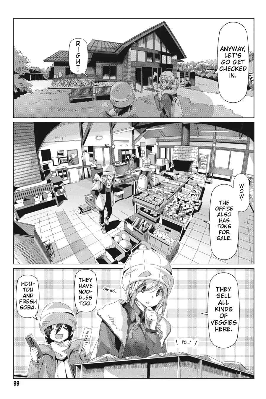 Read Laid-Back Camp chapter 67 image 18 on Lezhin
