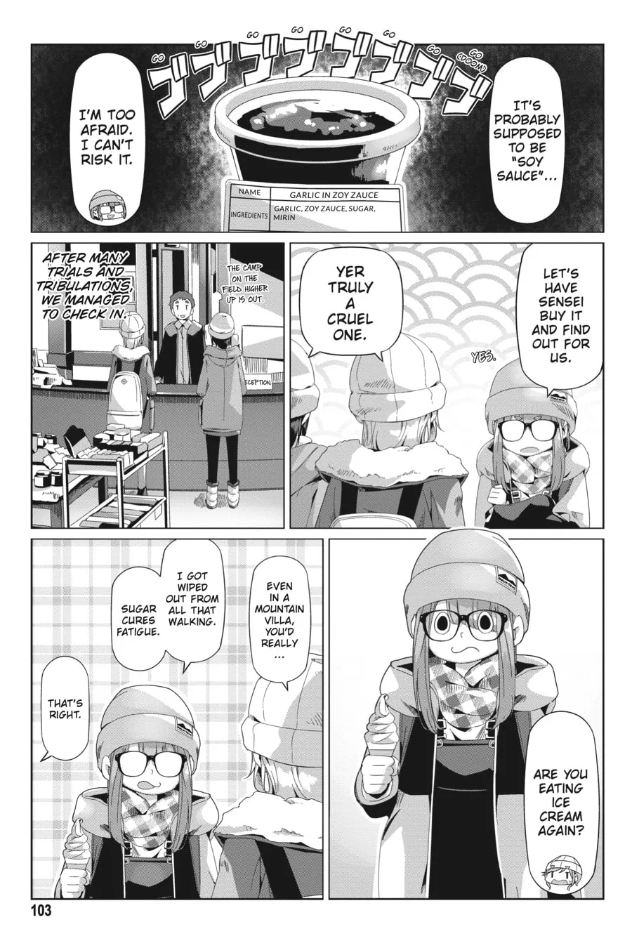 Read Laid-Back Camp chapter 67 image 22 on Lezhin