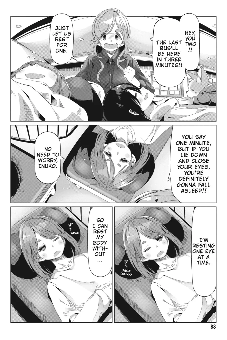 Read Laid-Back Camp chapter 67 image 7 on Lezhin