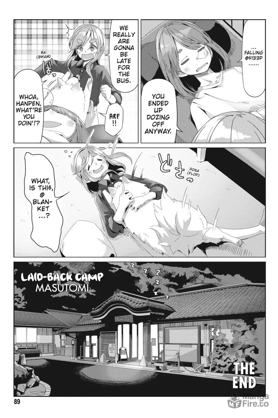 Read Laid-Back Camp chapter 67 image 8 on Lezhin