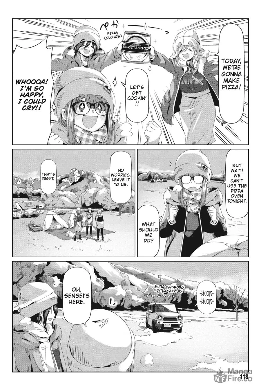 Read Laid-Back Camp chapter 68 image 11 on Lezhin