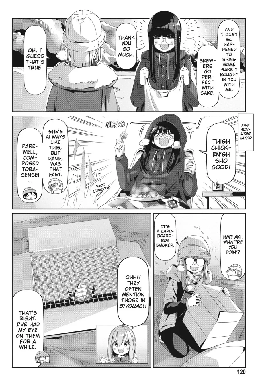 Read Laid-Back Camp chapter 68 image 13 on Lezhin