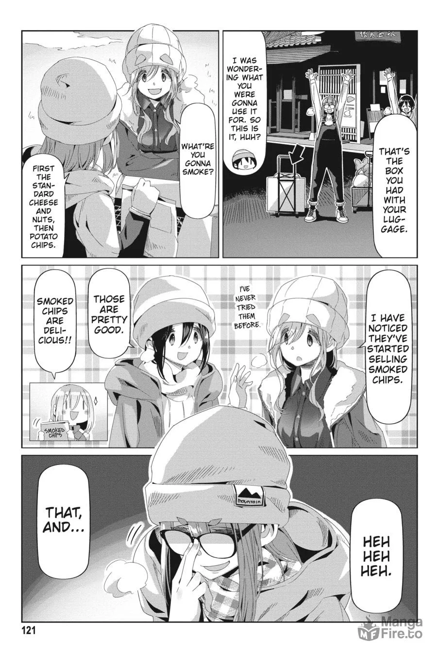 Read Laid-Back Camp chapter 68 image 14 on Lezhin
