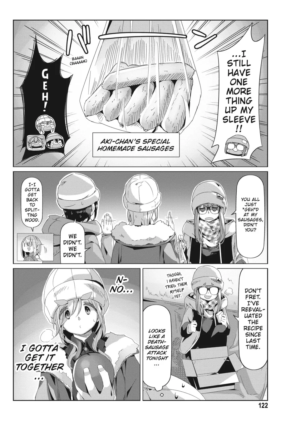 Read Laid-Back Camp chapter 68 image 15 on Lezhin