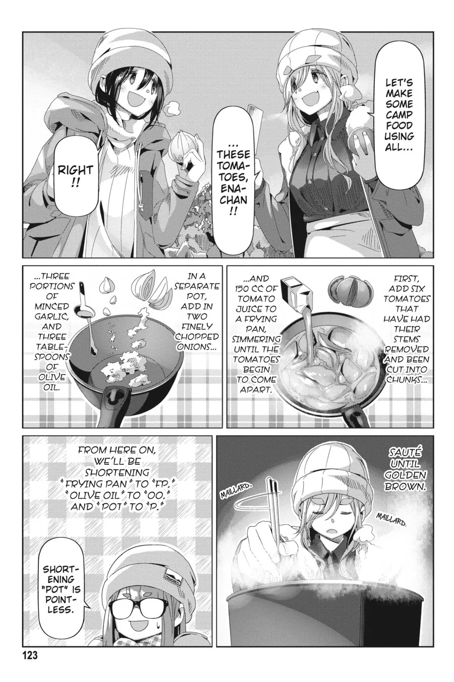 Read Laid-Back Camp chapter 68 image 16 on Lezhin