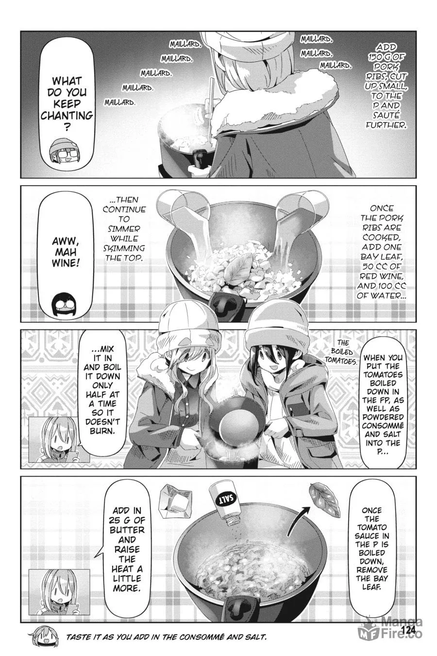Read Laid-Back Camp chapter 68 image 17 on Lezhin