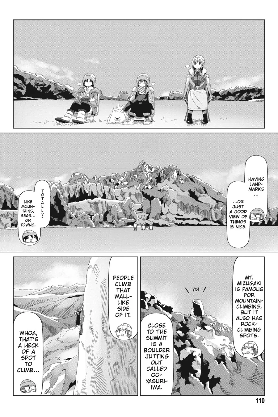 Read Laid-Back Camp chapter 68 image 3 on Lezhin