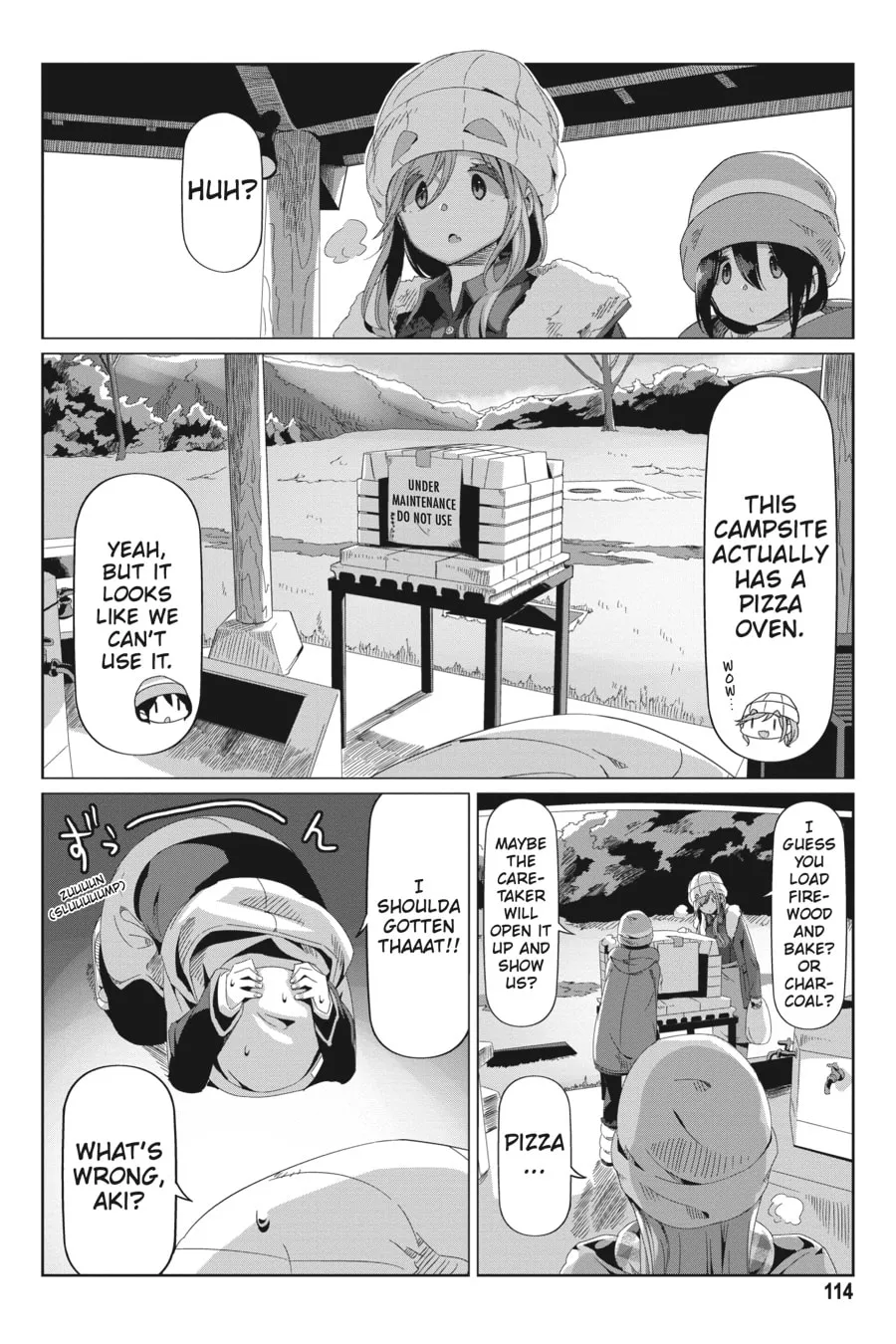 Read Laid-Back Camp chapter 68 image 7 on Lezhin