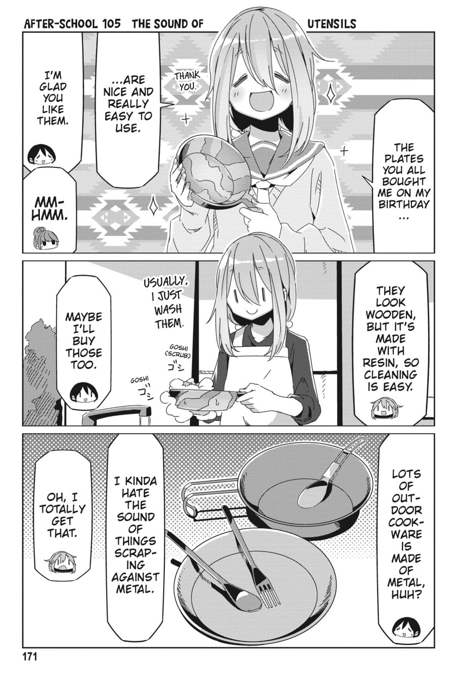 Read Laid-Back Camp chapter 69.1 image 12 on Lezhin