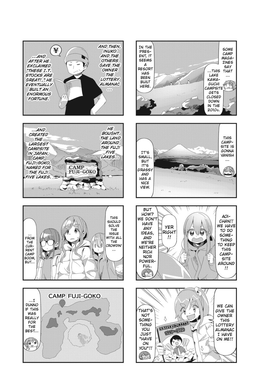 Read Laid-Back Camp chapter 69.1 image 20 on Lezhin