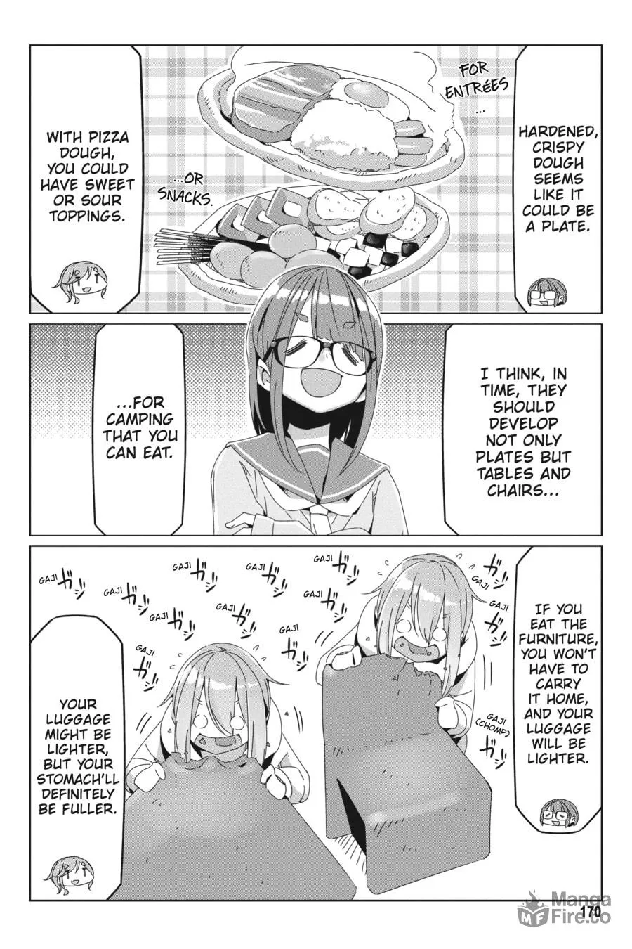 Read Laid-Back Camp chapter 69.5 image 11 on Lezhin