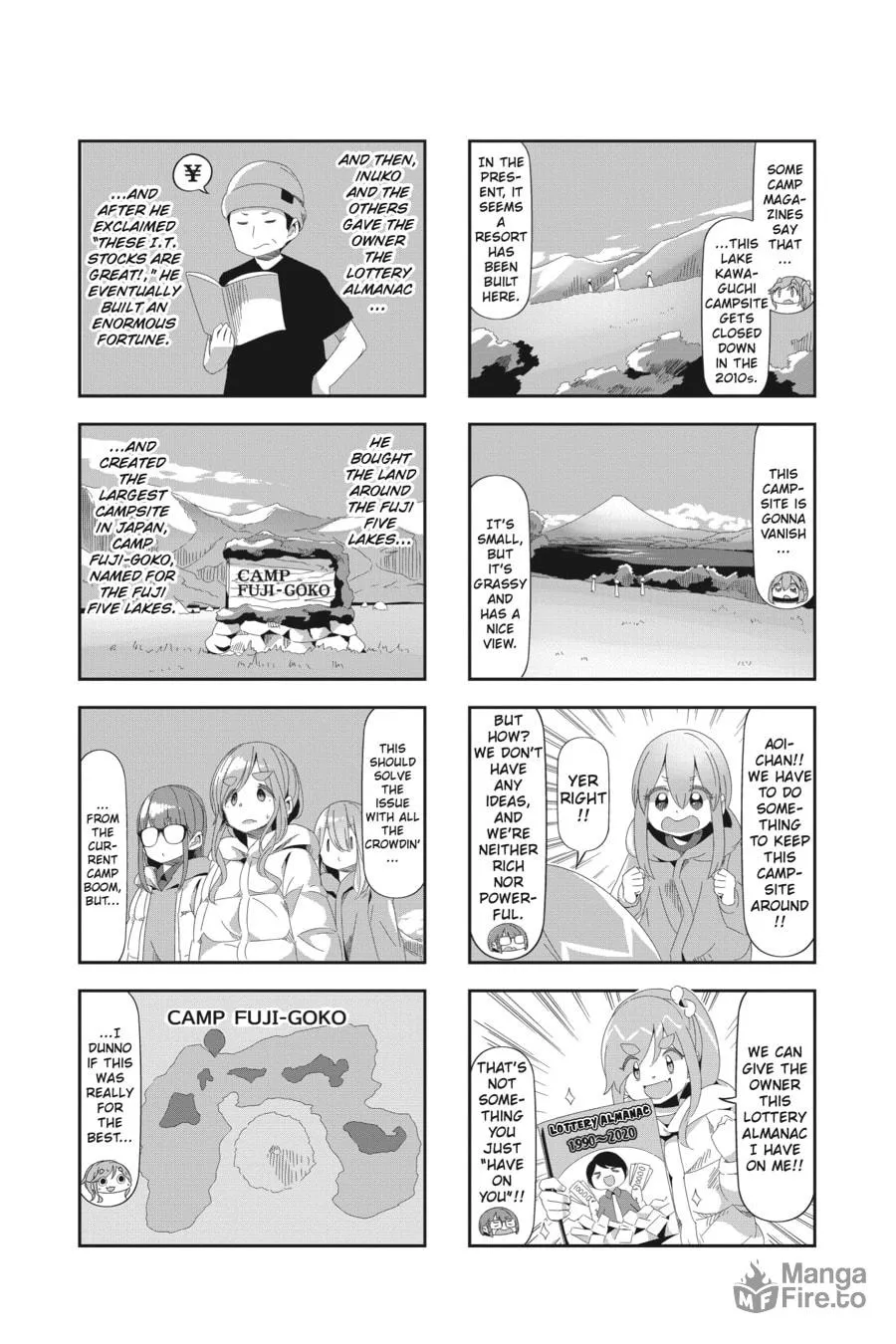 Read Laid-Back Camp chapter 69.5 image 20 on Lezhin
