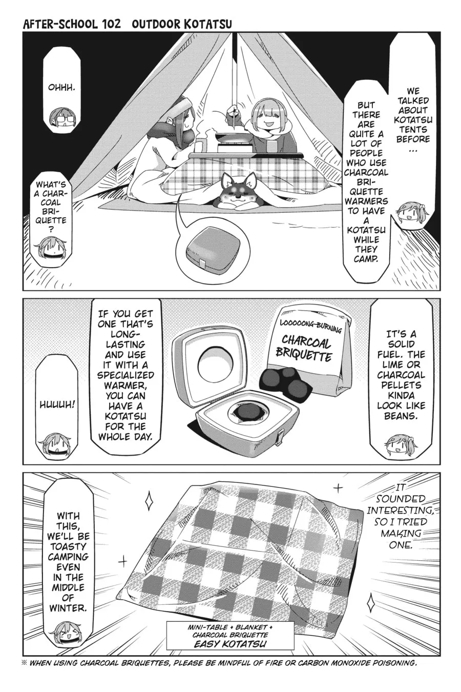 Read Laid-Back Camp chapter 69.5 image 6 on Lezhin