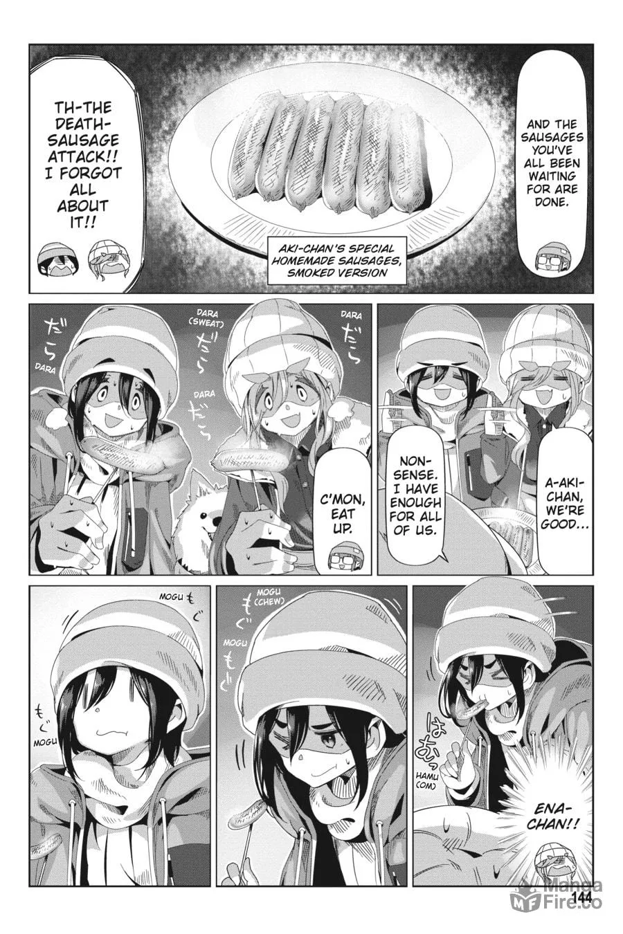 Read Laid-Back Camp chapter 69 image 11 on Lezhin
