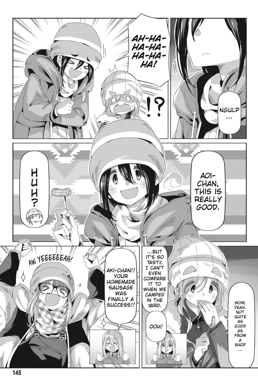 Read Laid-Back Camp chapter 69 image 12 on Lezhin