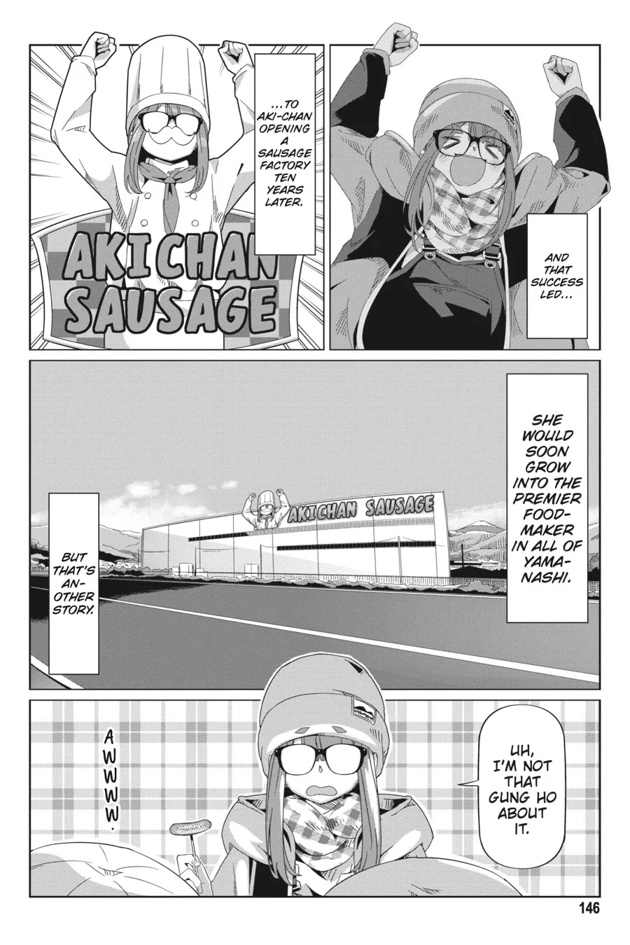 Read Laid-Back Camp chapter 69 image 13 on Lezhin