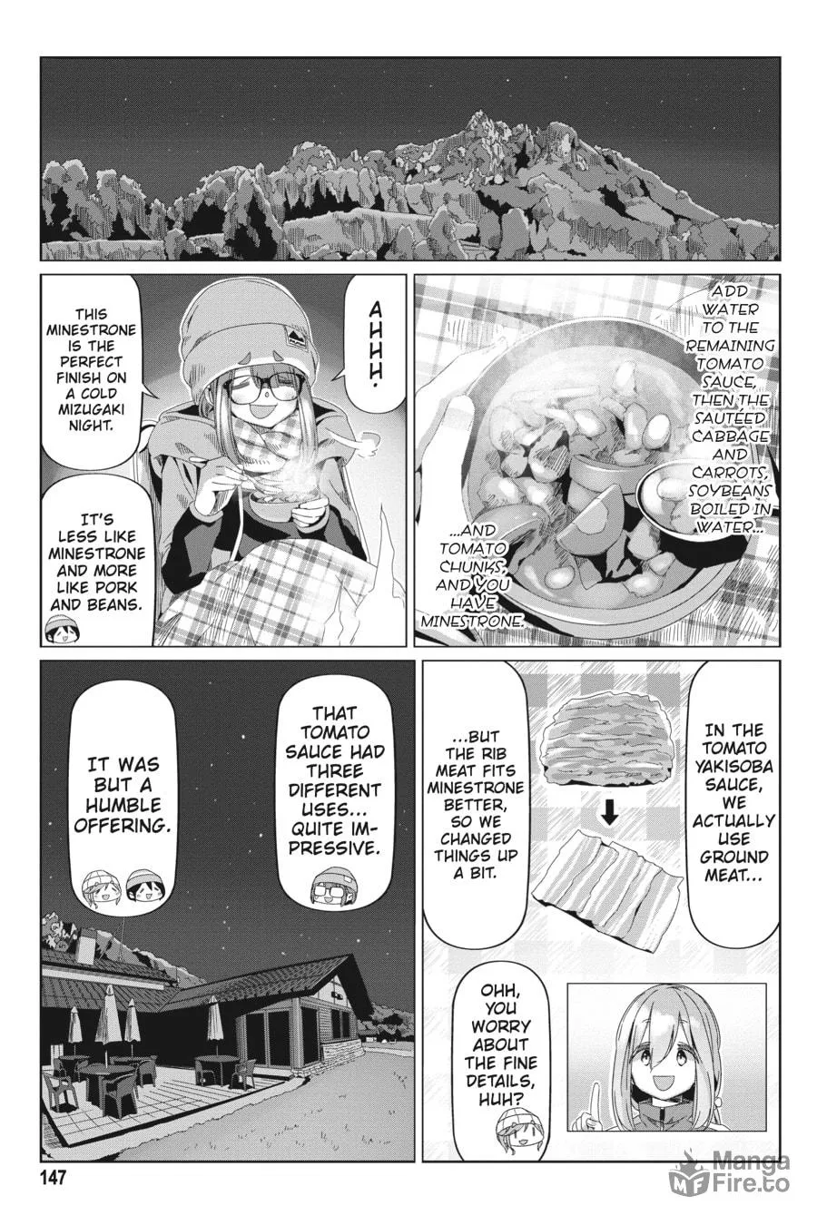 Read Laid-Back Camp chapter 69 image 14 on Lezhin