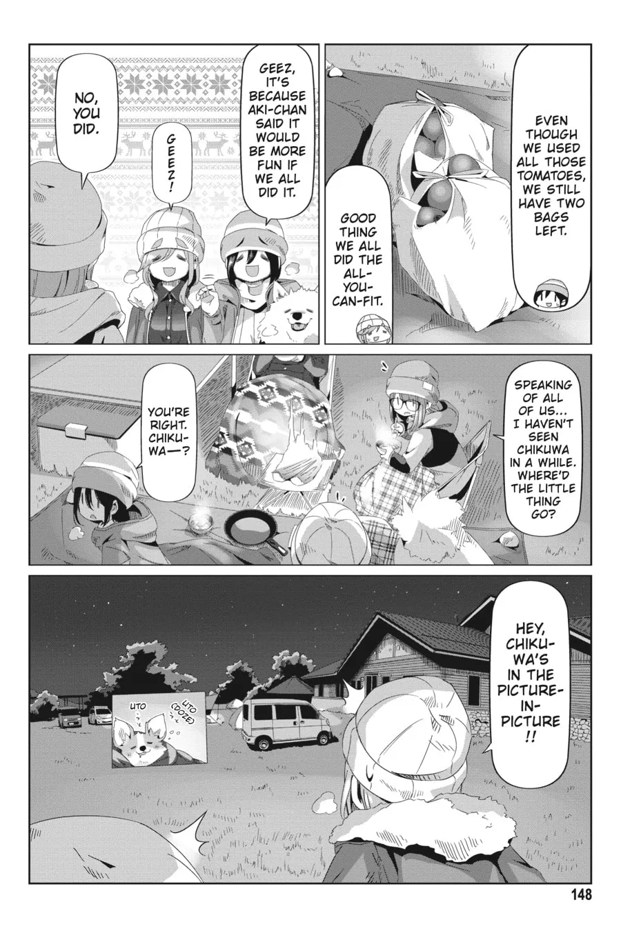 Read Laid-Back Camp chapter 69 image 15 on Lezhin