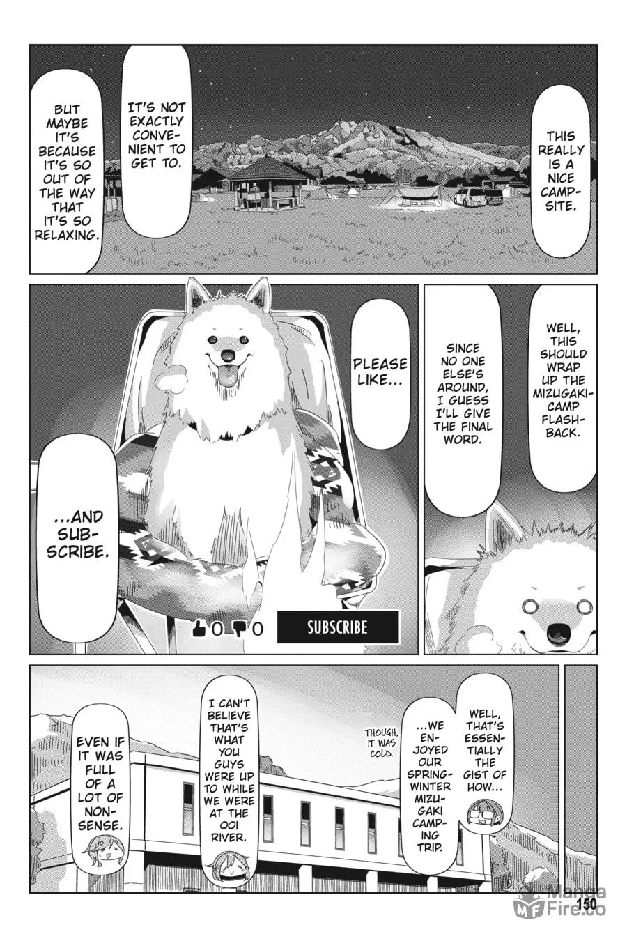Read Laid-Back Camp chapter 69 image 17 on Lezhin
