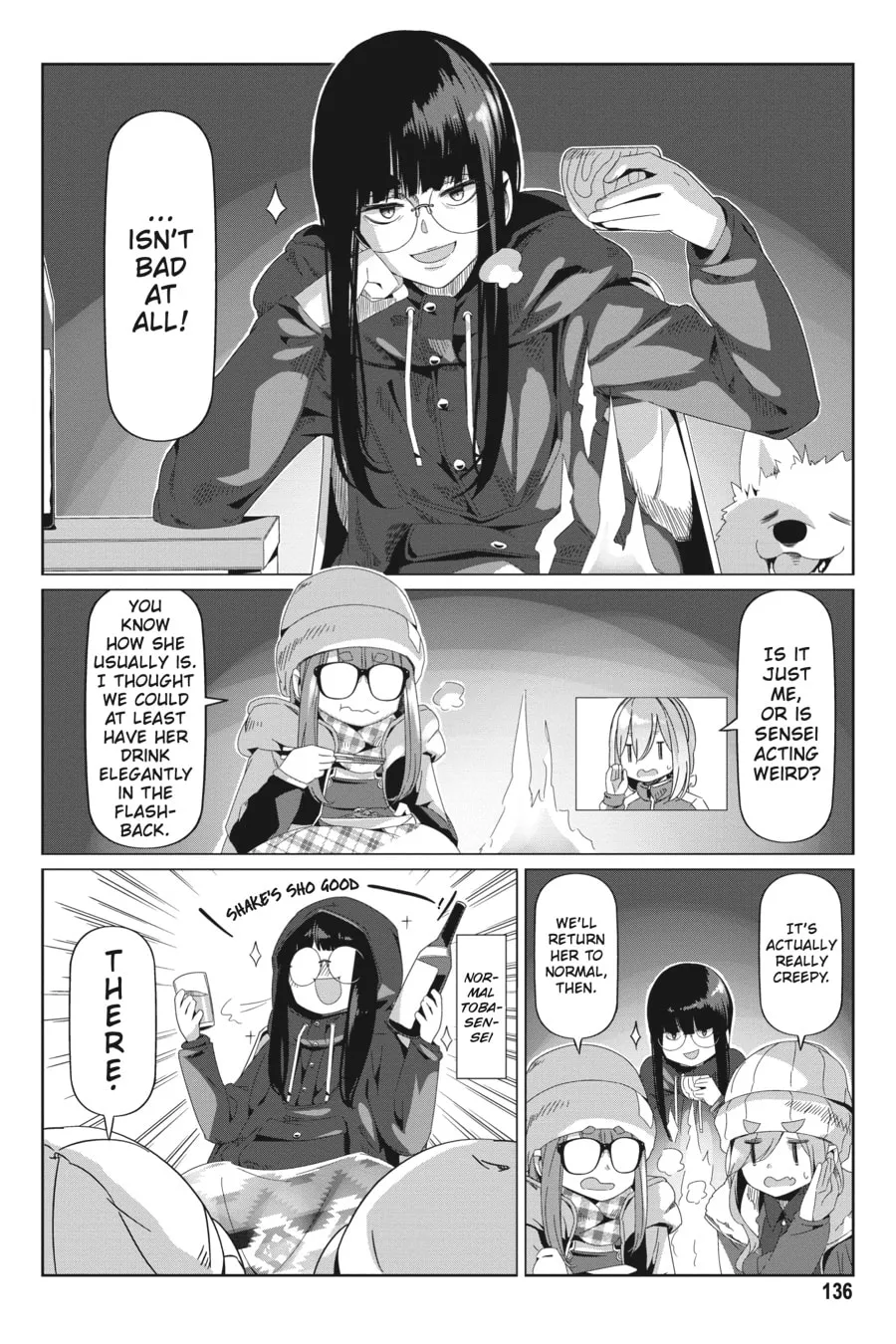 Read Laid-Back Camp chapter 69 image 3 on Lezhin