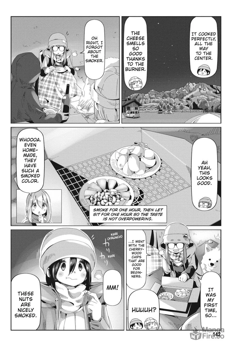 Read Laid-Back Camp chapter 69 image 9 on Lezhin