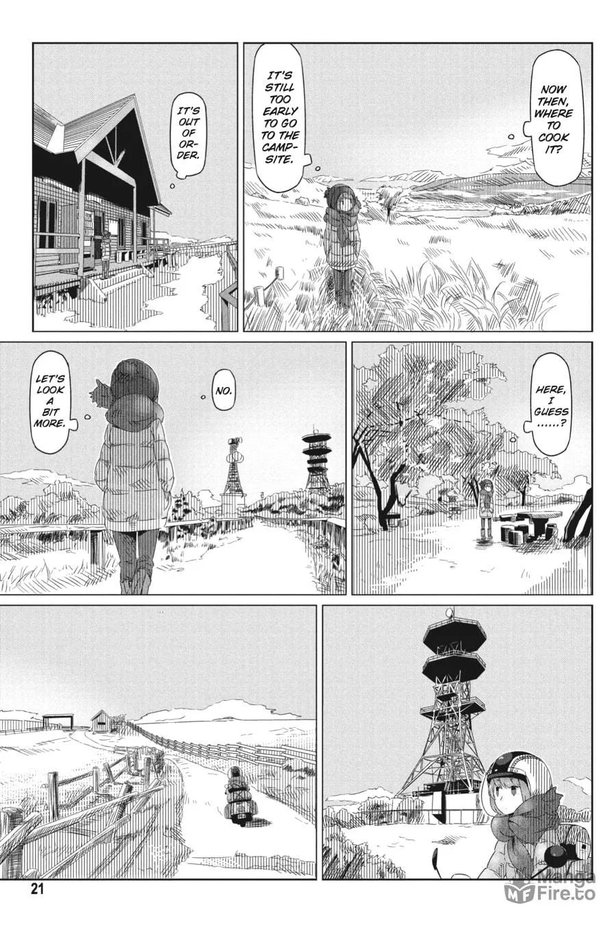 Read Laid-Back Camp chapter 7 image 17 on Lezhin