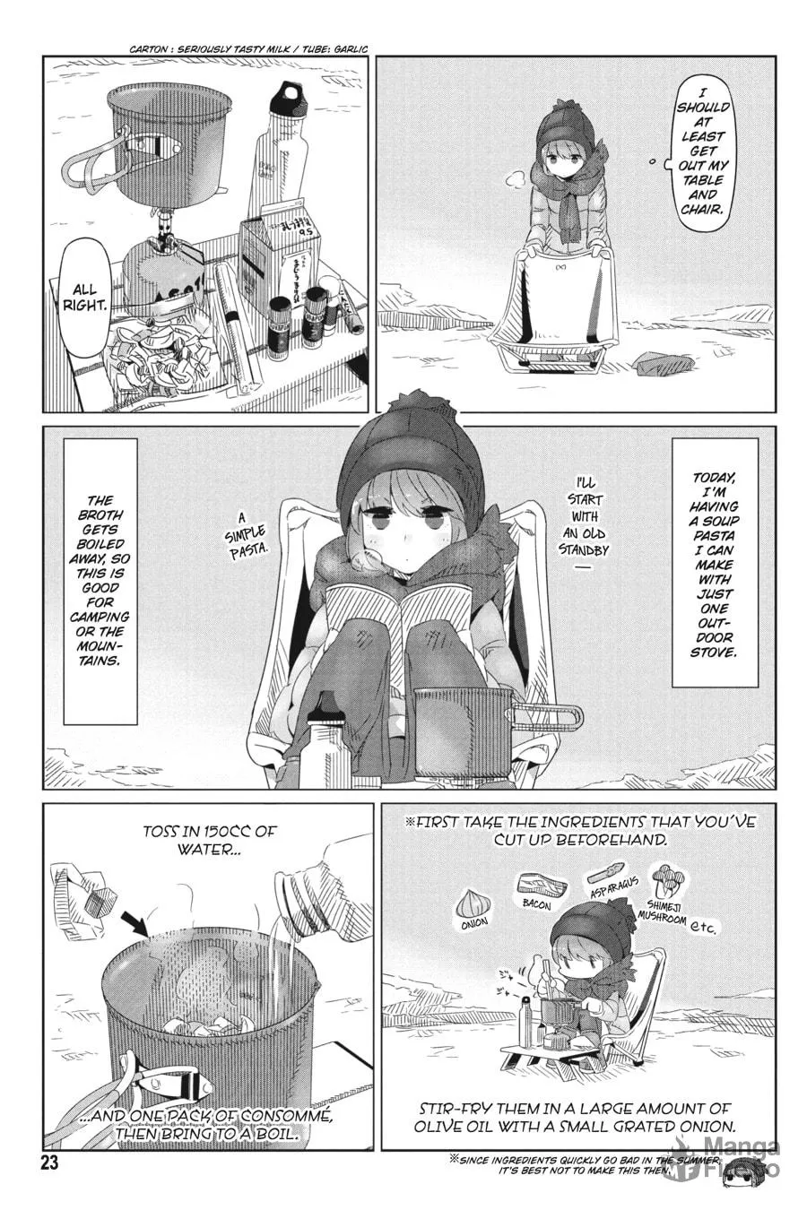 Read Laid-Back Camp chapter 7 image 19 on Lezhin