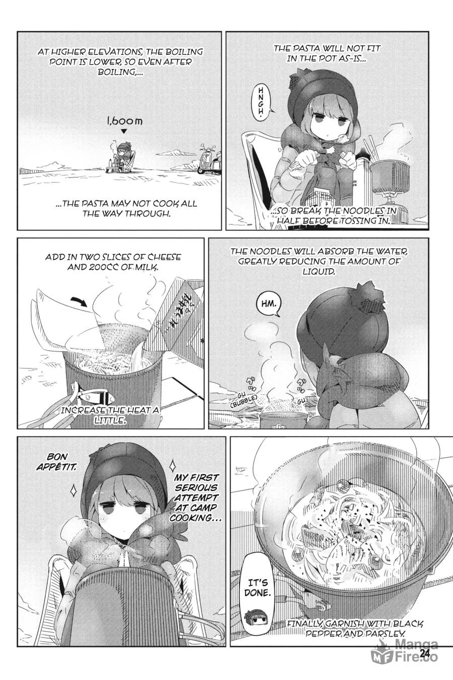 Read Laid-Back Camp chapter 7 image 20 on Lezhin