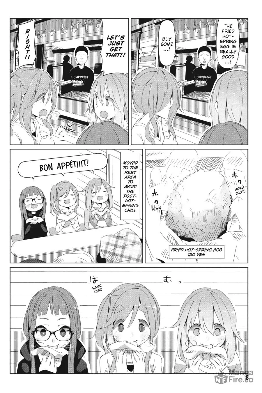 Read Laid-Back Camp chapter 7 image 5 on Lezhin