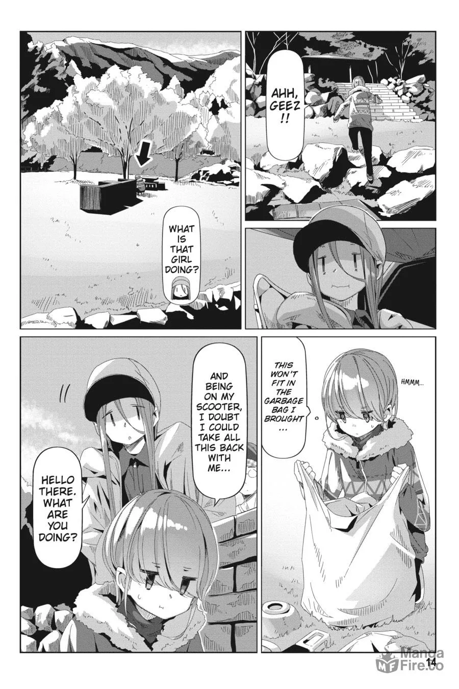 Read Laid-Back Camp chapter 70 image 11 on Lezhin