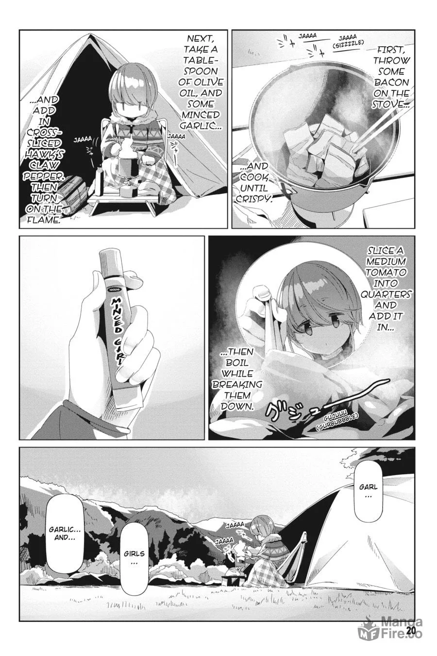 Read Laid-Back Camp chapter 70 image 17 on Lezhin