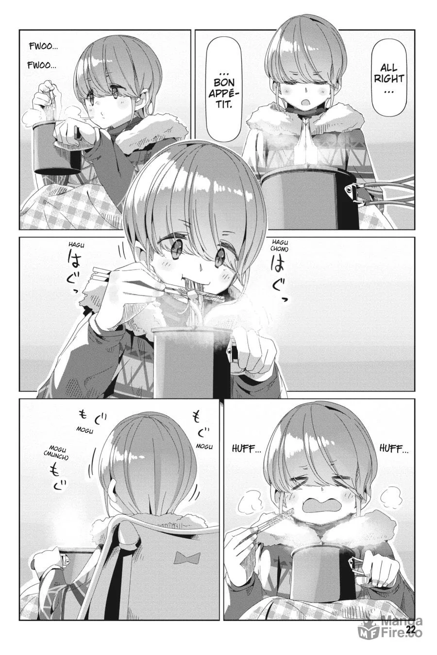 Read Laid-Back Camp chapter 70 image 19 on Lezhin