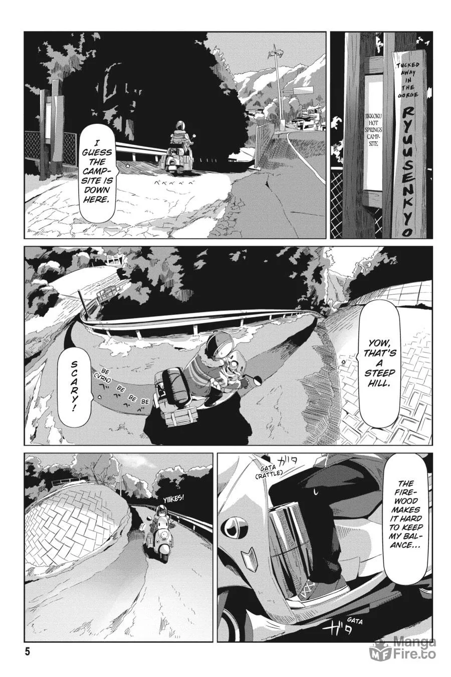 Read Laid-Back Camp chapter 70 image 2 on Lezhin