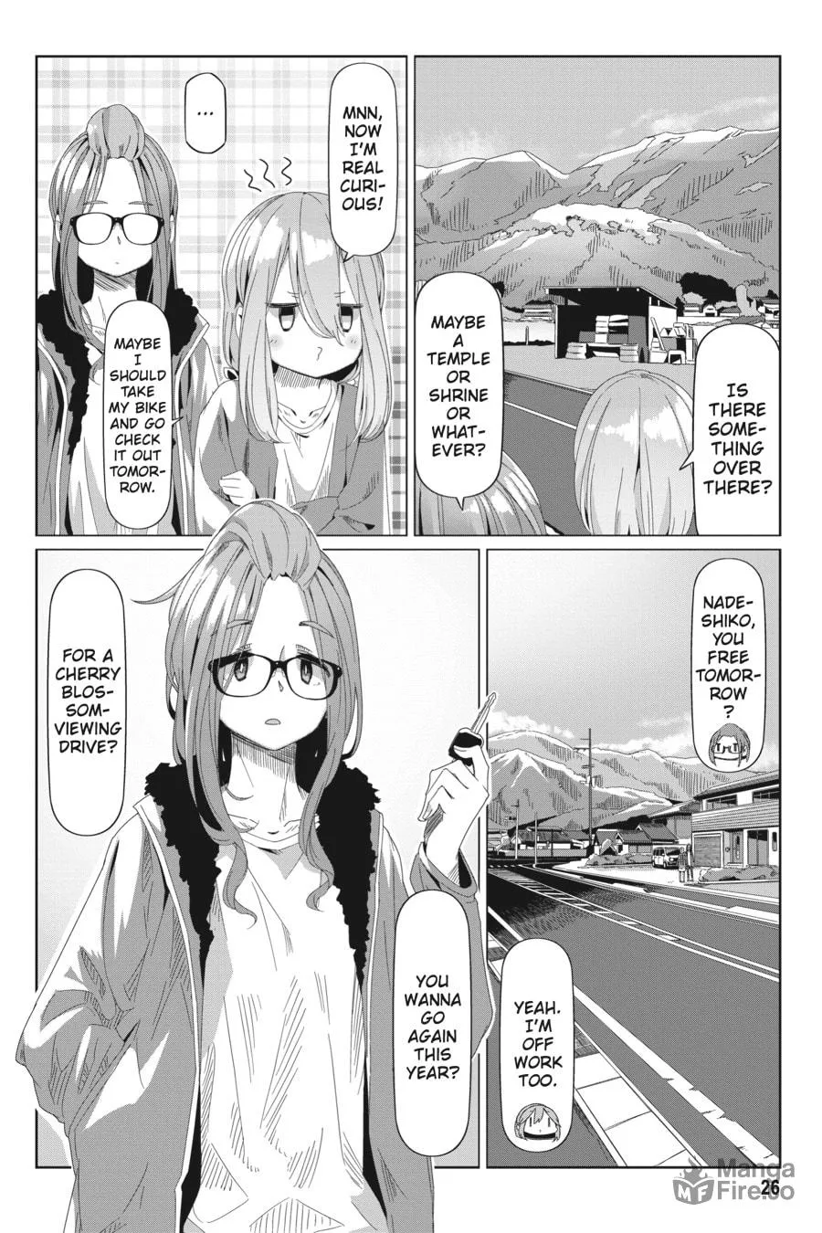 Read Laid-Back Camp chapter 70 image 23 on Lezhin