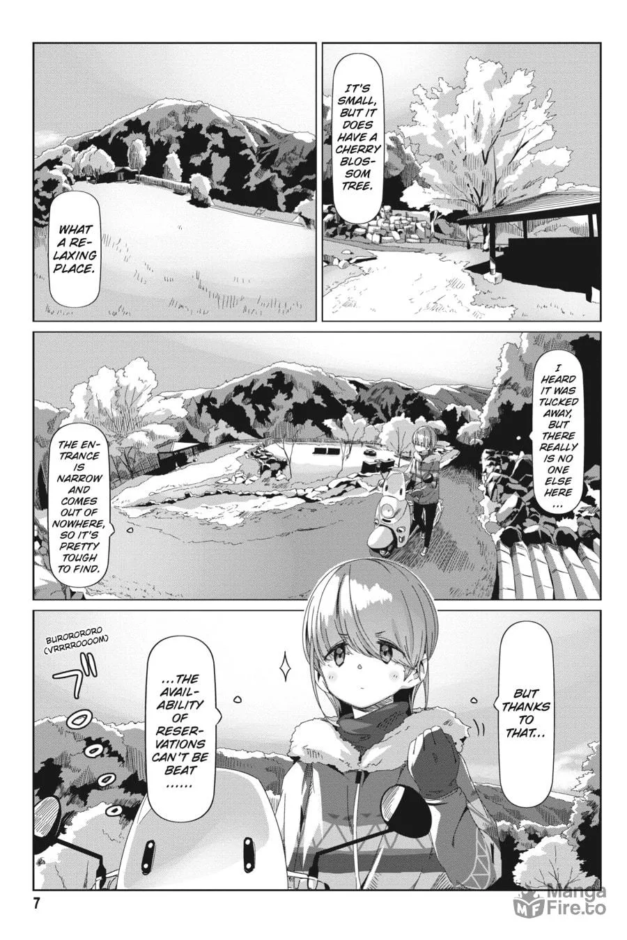 Read Laid-Back Camp chapter 70 image 4 on Lezhin