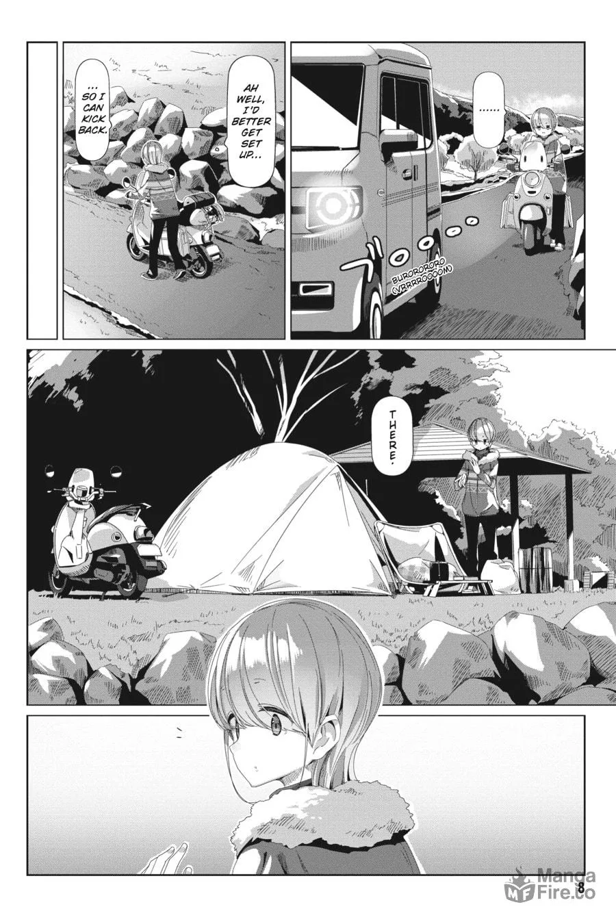 Read Laid-Back Camp chapter 70 image 5 on Lezhin