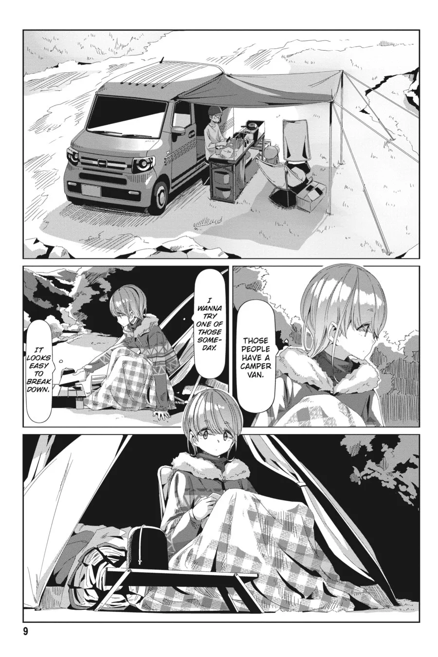 Read Laid-Back Camp chapter 70 image 6 on Lezhin