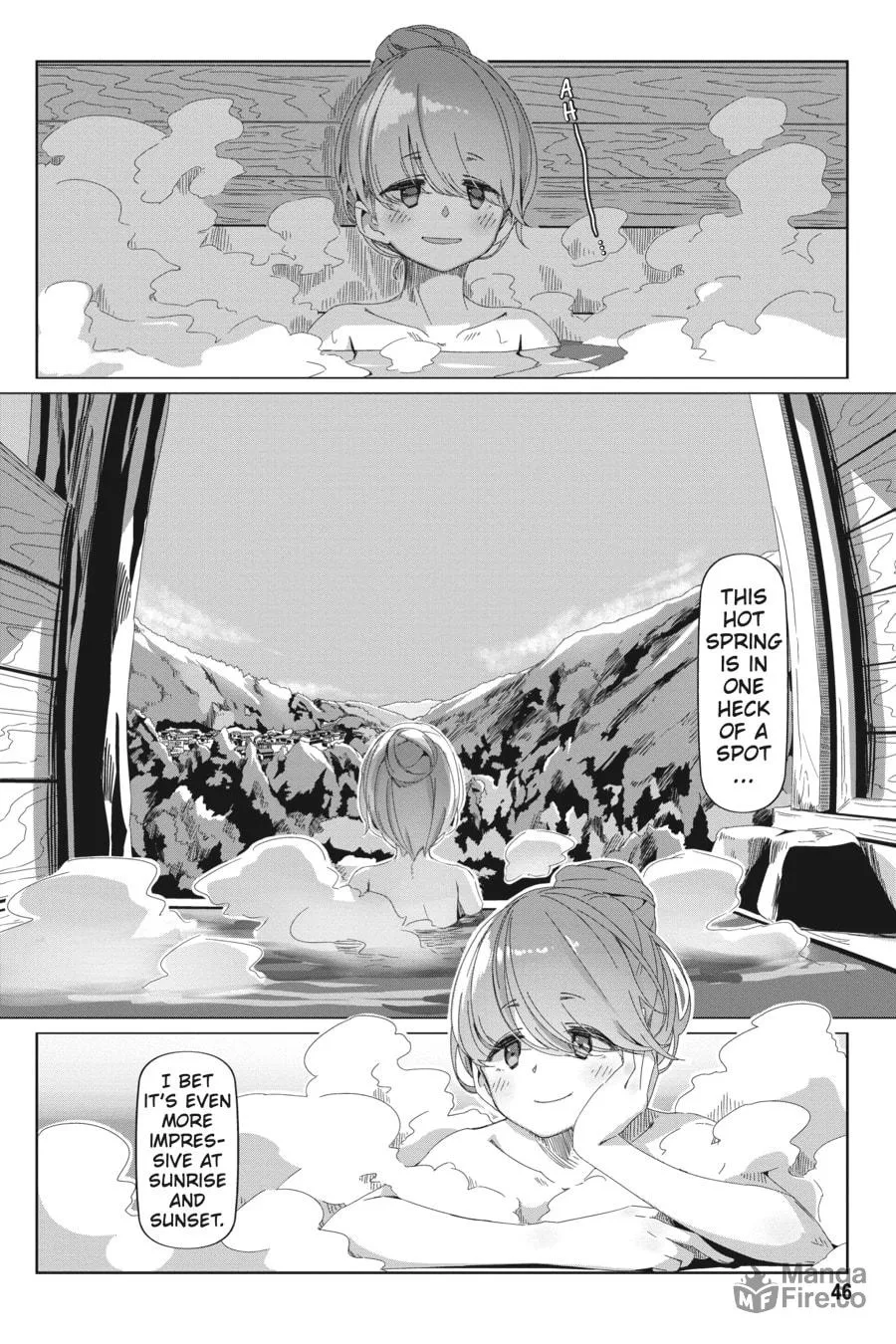 Read Laid-Back Camp chapter 71 image 17 on Lezhin
